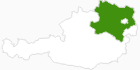 Karte der Langlauf in Niederösterreich