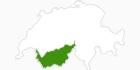 map of all nordic skiing in the Valais