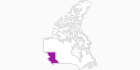 map of all lodging in British Columbia