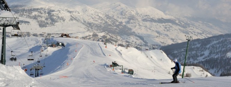 Pistengenuss in Sestriere