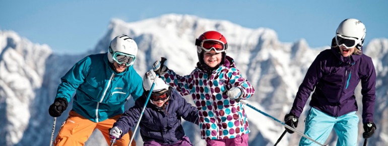 Die Tiroler Zugspitz Arena begeistert vor allem Familien