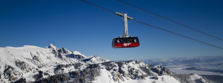 Jackson Hole ist das größte Skigebiet Wyomings
