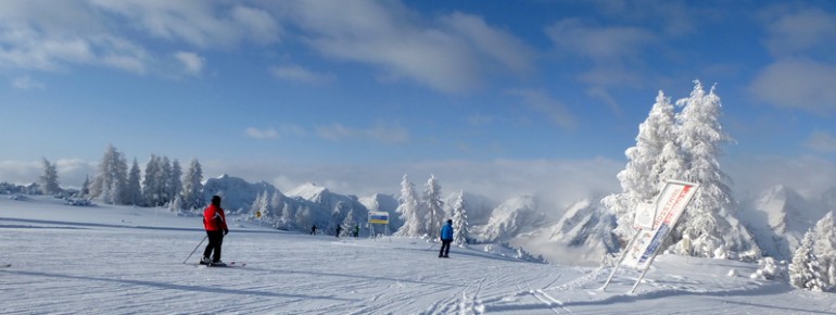 Traumhaftes Winterpanorama in Hinterstoder