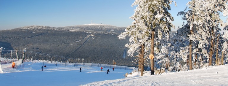 Nordhang im Skigebiet Wurmberg Braunlage